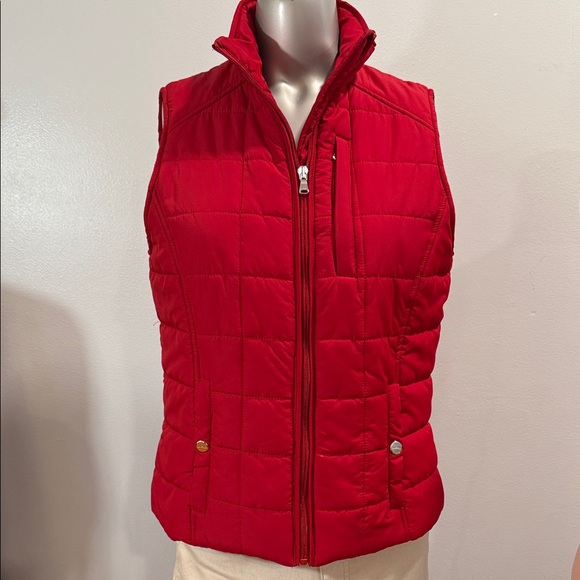 Ralph Lauren Jackets & Blazers - Ralph Lauren Cherry Quilted Vest